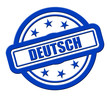 Sternen Stempel blau rel DEUTSCH