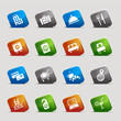 Vecteur : Cut Squares - Hotel icons Cut Squares - Hotel icons