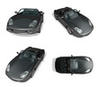 3d black convertible range four set 3d black convertible range four set