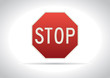Stop sign icon Stop sign icon