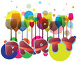 Party Glasses Illustration