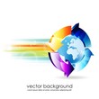 vector globe