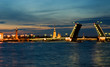 White nights of St.Petersburg, Russia.Palace Bridge White nights of St.Petersburg, Russia.Palace Bridge