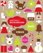Vector illustration - set of Christmas icons