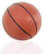 Traditional American Basketball Ball Close Up