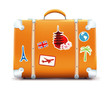 Vector: vintage suitcase vintage suitcase