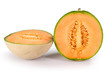 un melone ametà