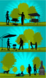 picnic in the garden picnic in the garden