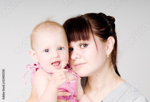 Photo: Happy daughter and moder Happy daughter and moder