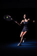 Photo: woman play tennis woman play tennis