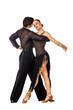 Latino dancers in action Latino dancers in action