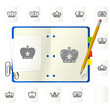 Notepad with icons