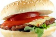 Cheeseburger Nahaufnahme