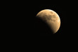 canvas print picture - Lunar Eclipse