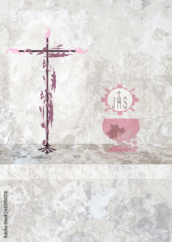 Photo: religione crocefisso calice religione crocefisso calice