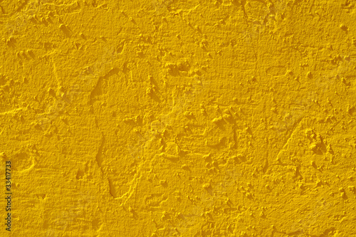 Photo: mur taloché jaune vif mur taloché jaune vif