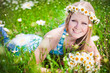 Photo: Pretty young woman outdoors Pretty young woman outdoors