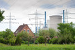 farm and nuclear plant
