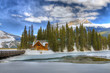 HDR Emerald Lake, Canadian Rockies HDR Emerald Lake, Canadian Rockies