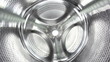Washing machine drum inside. Washing machine drum inside.