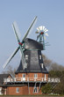 Windmühle in Borgsum auf der Insel Föhr