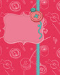 Greeting card with place for your text or photo Greeting card with place for your text or photo