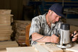 Working carpenter