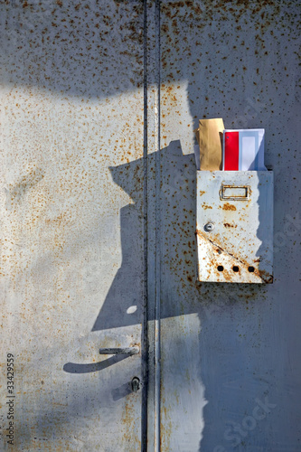 Photo: old mailbox old mailbox