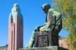 Statue of Aleksis Kivi. Helsinki, Finland Statue of Aleksis Kivi. Helsinki, Finland
