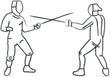 Fechten - Illustration