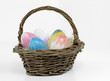 ����: Easter Basket on white backgrounds � caspernhdk #33431929
