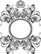 One Color Royal Crown Vintage Curves Banner One Color Royal Crown Vintage Curves Banner