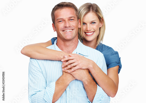 Photo: Attractive couple embracing Attractive couple embracing