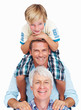 Smiling family