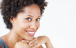 African American woman smiling