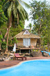Beach bungalow , Thailand .