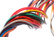 Photo: Colorful electrical cables Colorful electrical cables