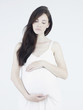Young pregnant woman