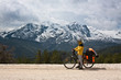 Exploring the world by bicycle.