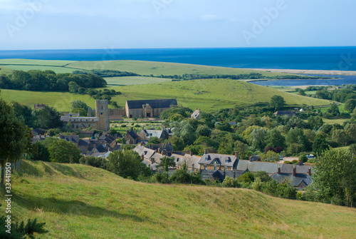 Foto: Abbotsbury Village Dorset England Abbotsbury Village Dorset England