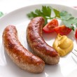 Bratwurst mit senf