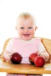 Foto: Happy Child with apples Happy Child with apples
