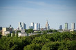 Warsaw city panorama Warsaw city panorama