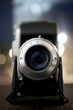Old folding photocamera