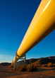 Photo: Pipeline in the Mojave Desert Pipeline in the Mojave Desert