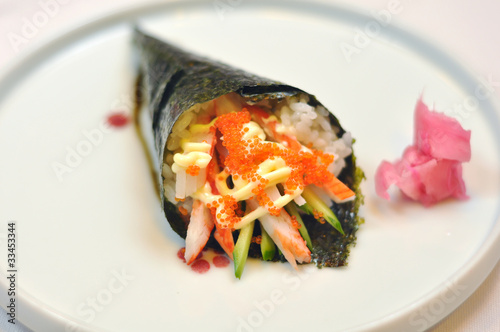 Photo: Japanese food - sushi caviar Japanese food - sushi caviar