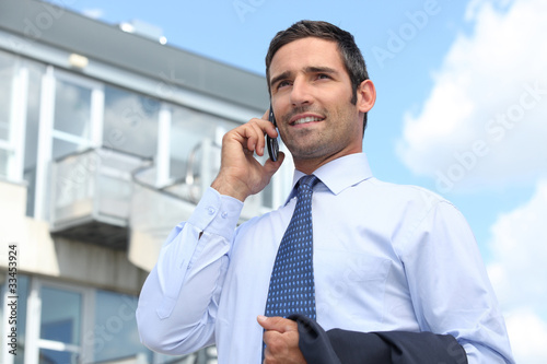 Photo: Estate agent stood outside property Estate agent stood outside property
