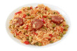 fried rice with sausage