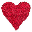 ����: Red heart shaped by gravels � stockbksts #33458983