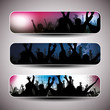Colorful banner set vector illustration Colorful banner set vector illustration